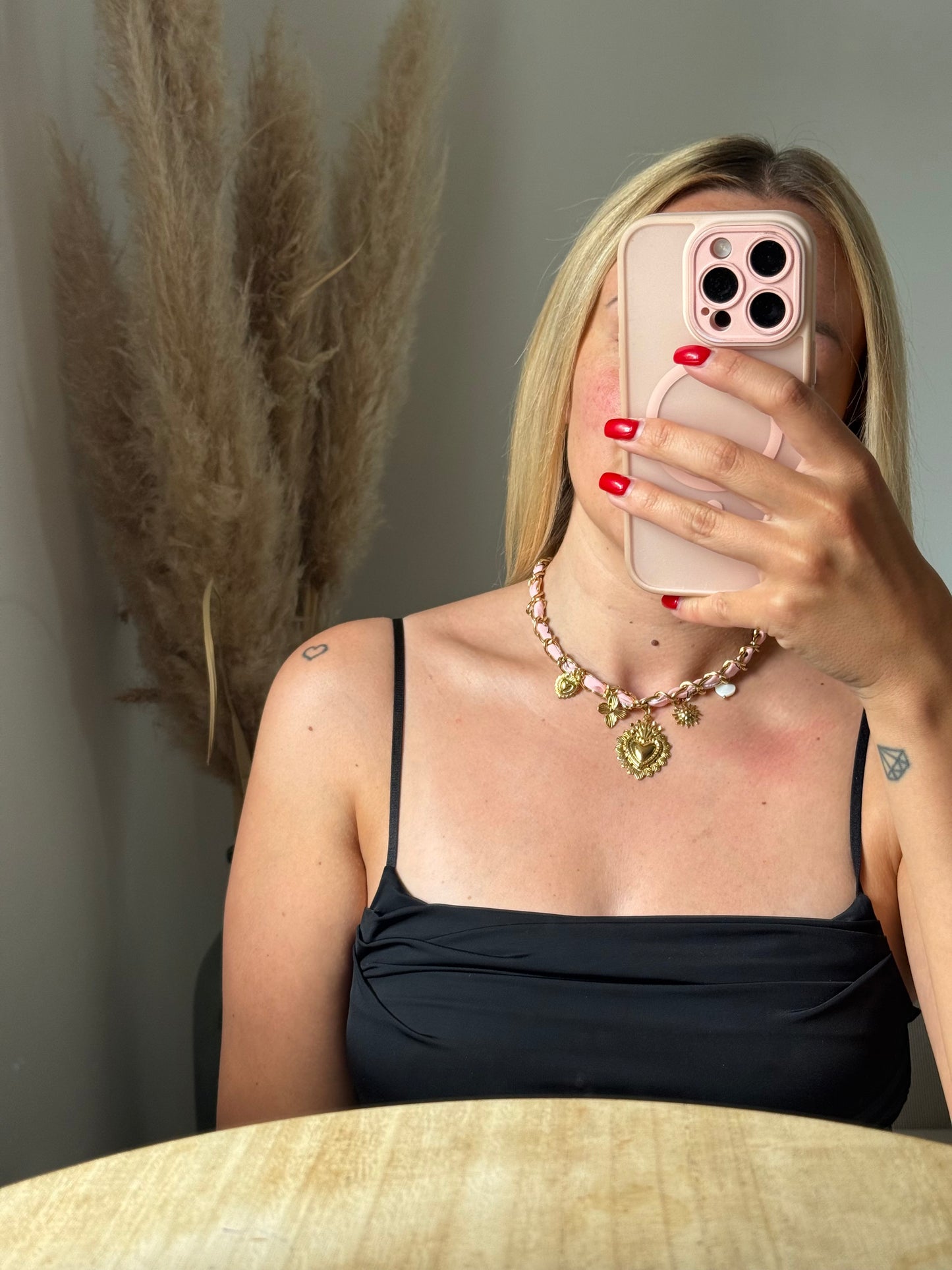 Collier AURA Rose