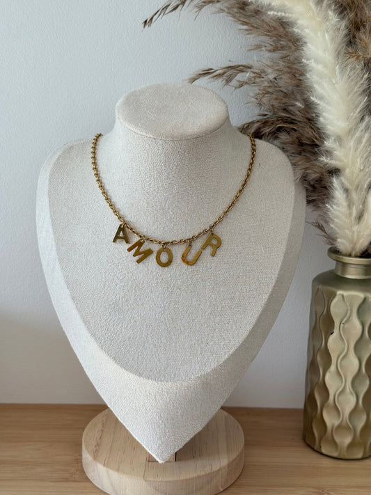 Collier « Amour » - fait main
