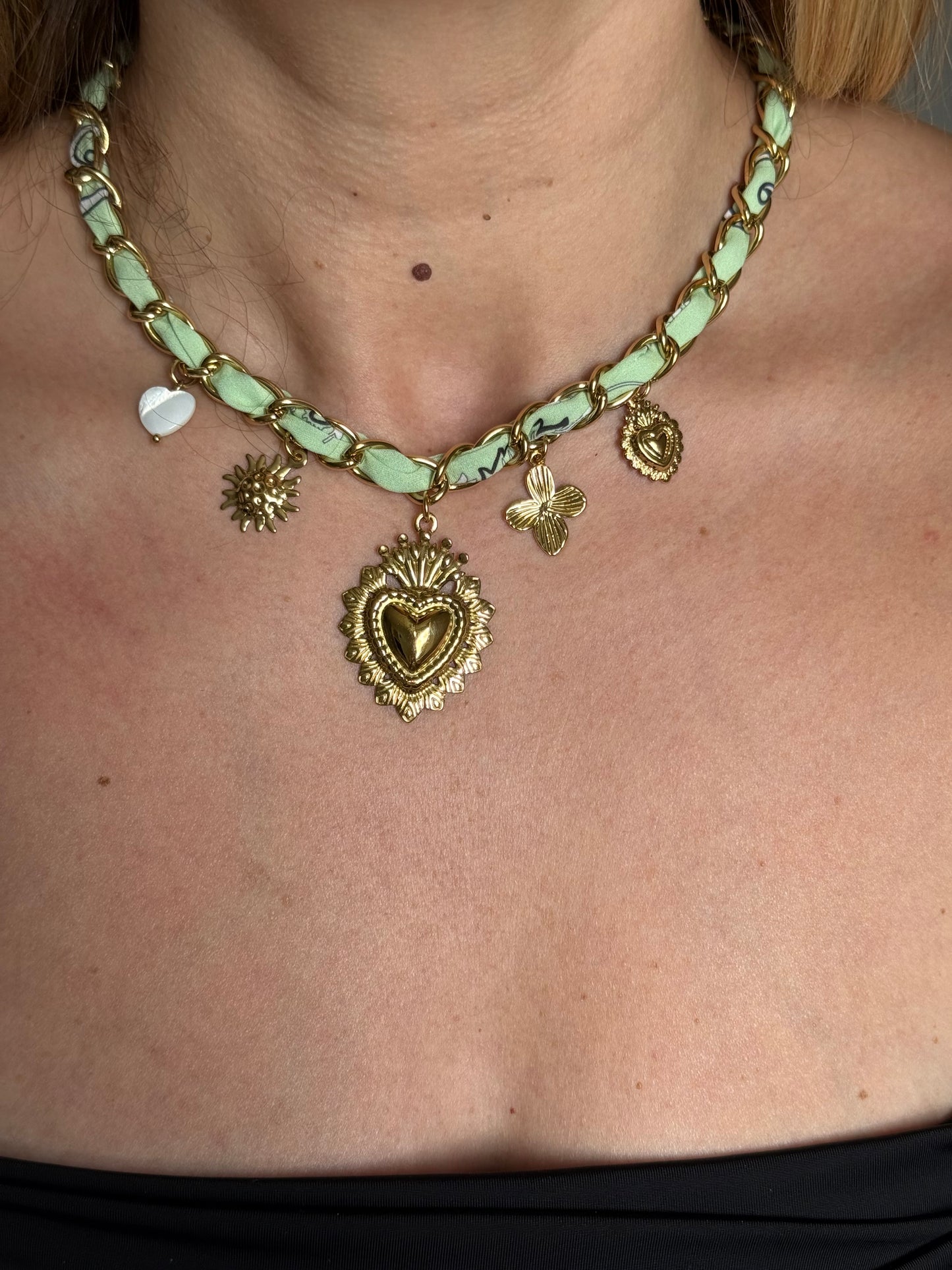 Collier AURA Vert