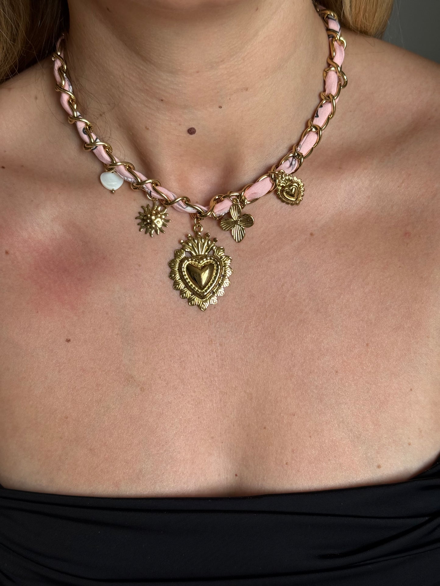 Collier AURA Rose