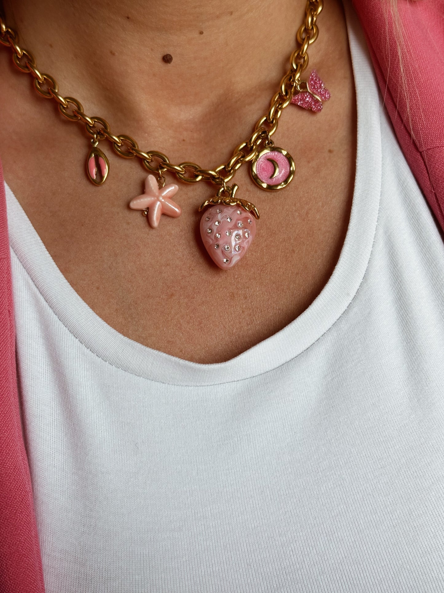 Le Bar à Charm’s - Collier personnalisé doré