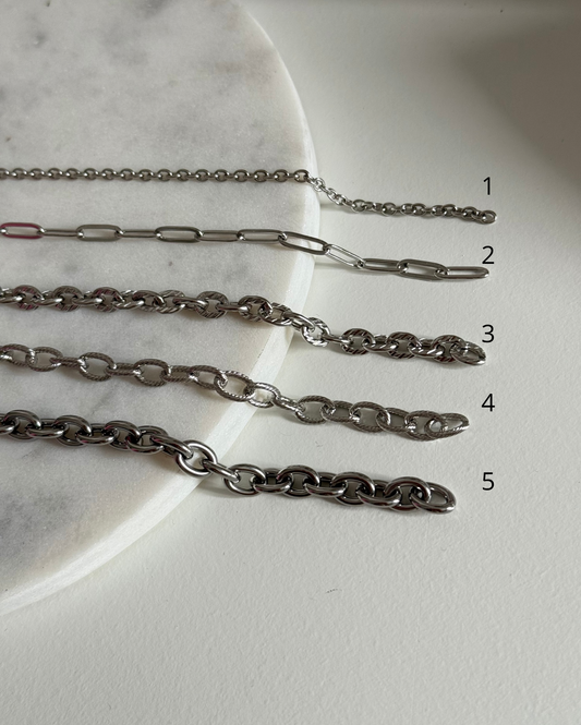 La Bar à Charm’s - Collier personnalisé Argenté