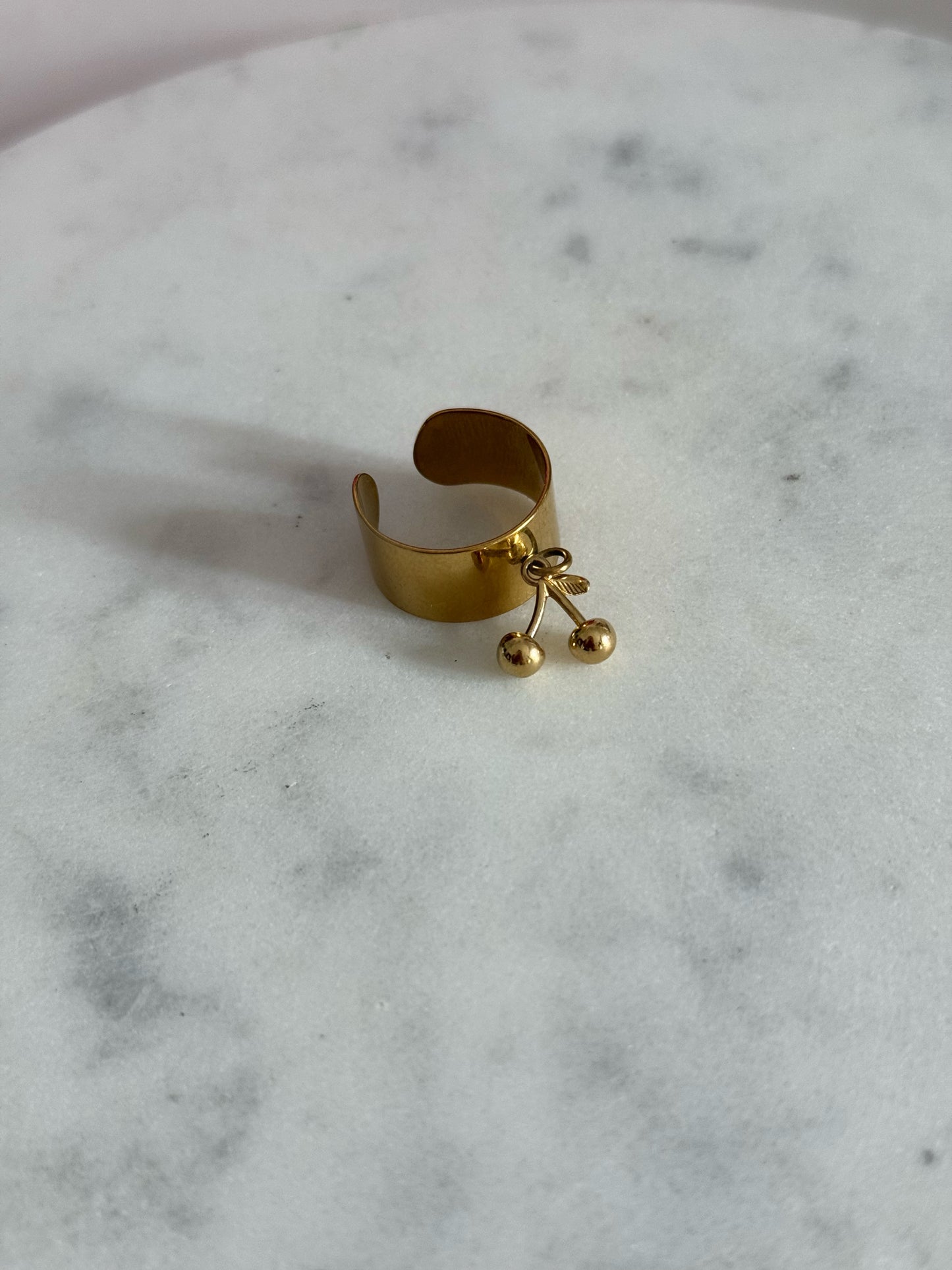 Bar à Charm’s - Bague personnalisée dorée