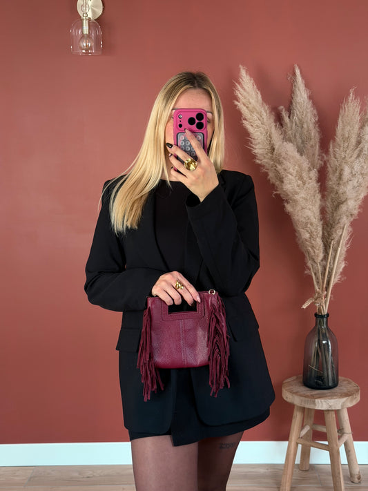 Sac Diane bordeaux