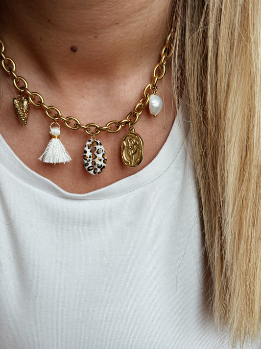 Le Bar à Charm’s - Collier personnalisé doré