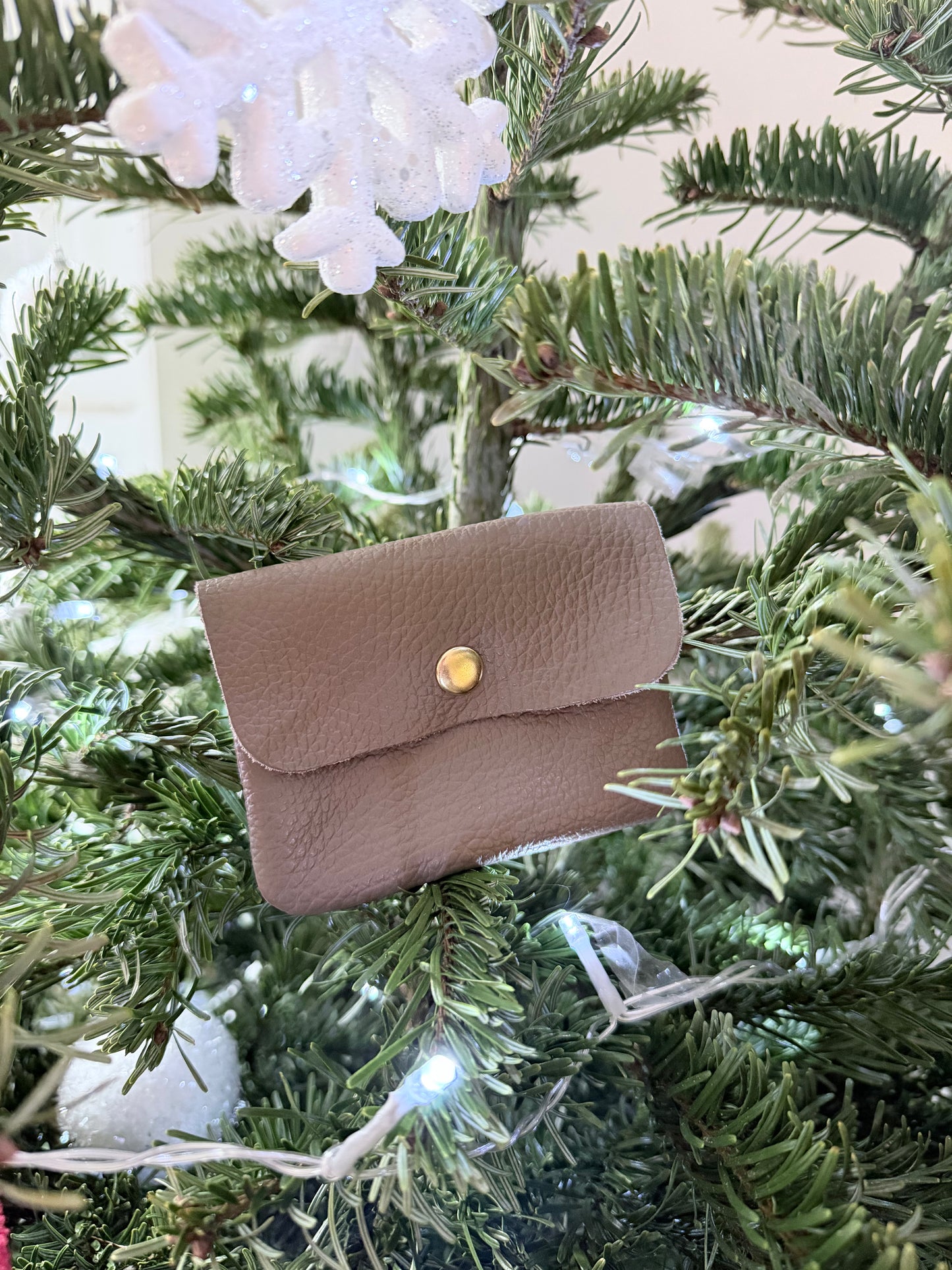 Petit porte monnaie taupe